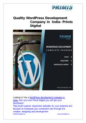 Quality WordPress Development Company in India-converted.pptx
