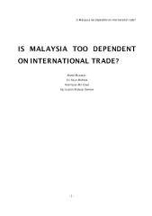 Is Malaysia too dependent on international trade.pdf