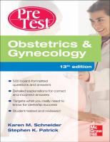04.Pretest Obstetrics & Gynecology 13th ed.pdf