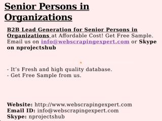 B2B Lead Generation for Senior Persons in Organisations.pptx