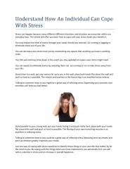 understand how an individual can cope with stress.pdf