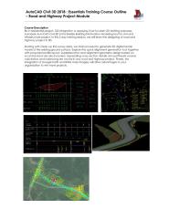 Autodesk AutoCAD Civil 3D Essential Training - Road & Highway.pdf