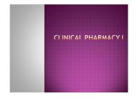 Orientation of Clinical Pharmacy I.pdf